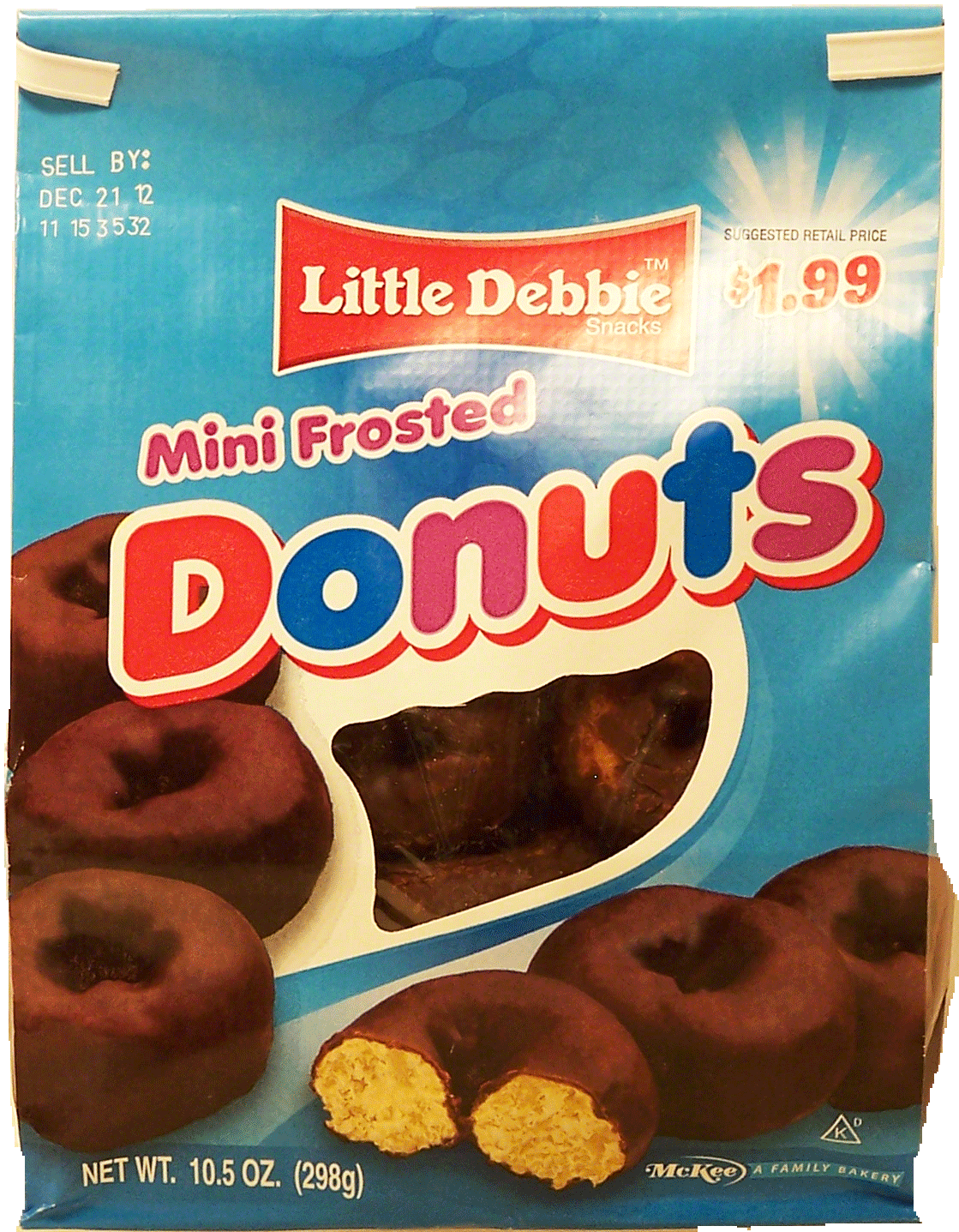 Little Debbie  mini frosted donuts Full-Size Picture